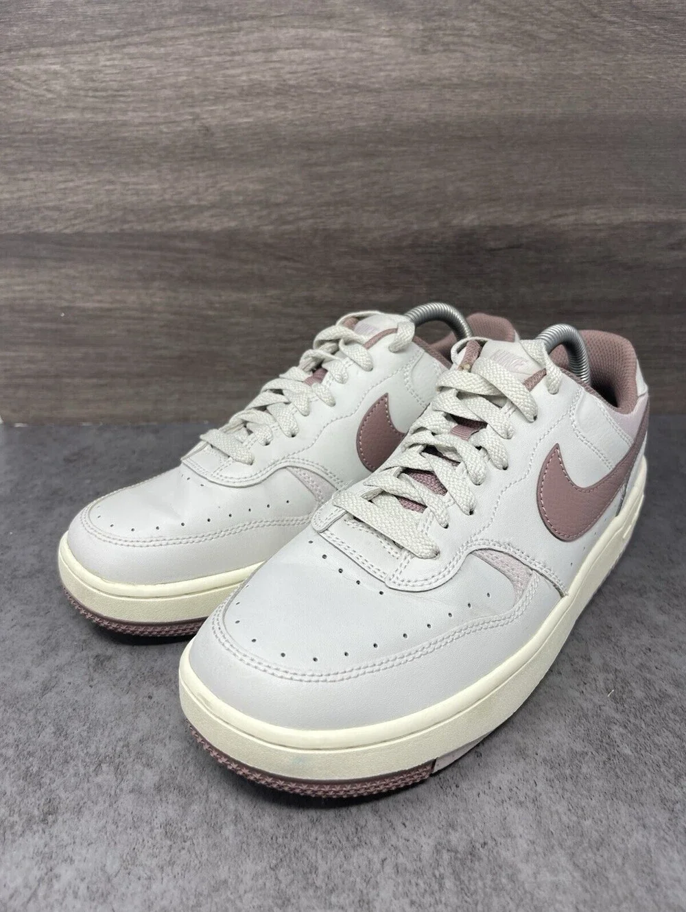 Nike Gamma Force Womens Size 9 Light Bone Smokey Mauve Platform DX9176-001